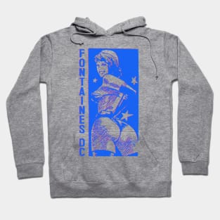 Fontaines DC  • Retro Fan Design Hoodie